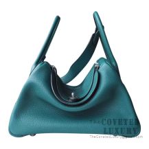 Hermes Lindy 26 Bag Z6 Malachite Clemence SHW