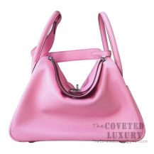 Hermes Lindy 30 Bag 5P Pink Swift SHW