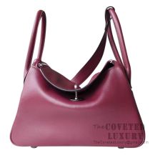 Hermes Lindy 30 Bag CK55 Rouge H Swift SHW