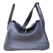 Hermes Lindy 30 Bag CC88 Graphite Swift SHW