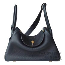 Hermes Lindy 30 Bag 6O Vert Cypres Clemence GHW