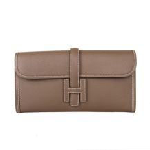 Hermes Jige Elan 29 Epsom Leather Etoupe, front view