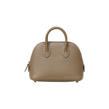 Hermes Bolide 18 Evercolor Leather Etoupe Palladium Hardware Front View