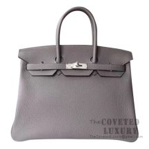 HERMES BIRKIN 30 EPSOM SOUFRE GHW