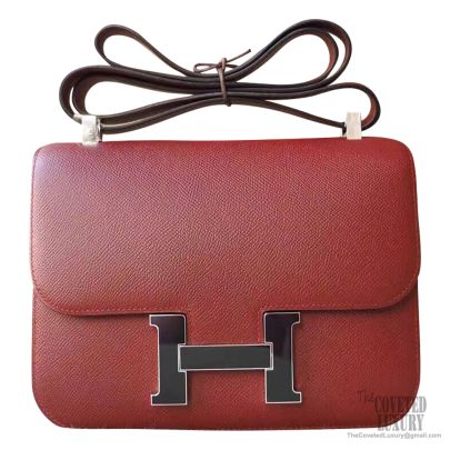 hermes rouge h epsom