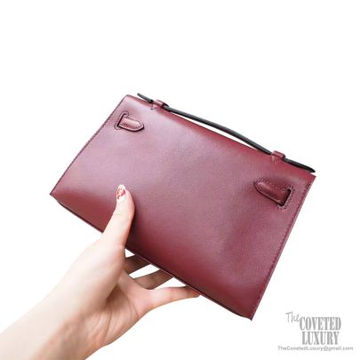 Hermes Constance to Go Wallet Bag Pochette Mini Clutch