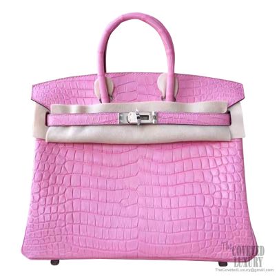 pink hermes bag