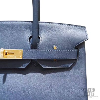 Hermes birkin blue nuit top