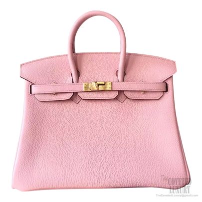 Baby pink outlet birkin bag