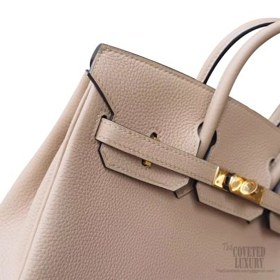 Hermès Birkin Gris Tourterelle Togo Handbag