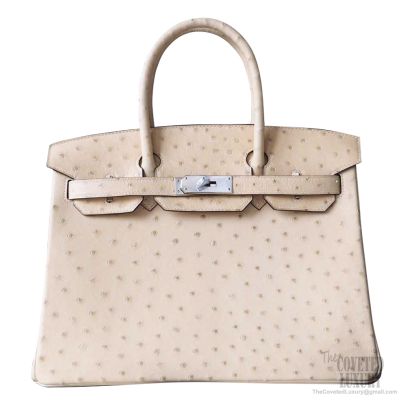 hermes parchemin ostrich