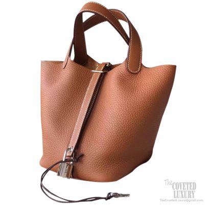 hermes taurillon clemence picotin