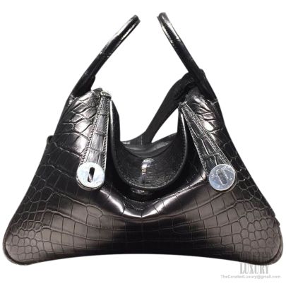 Hermes lindy crocodile clearance