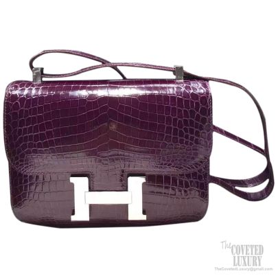 Hermes In-The-Loop 23 handbag(Cassis)