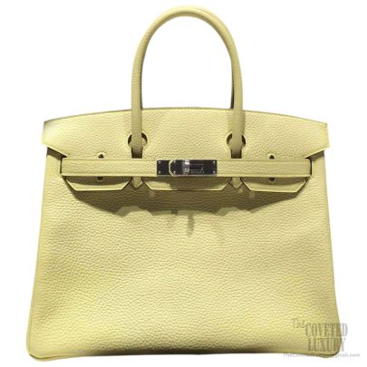 30cm Gold Togo Birkin Bag