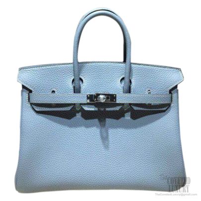 bleu lin birkin 25