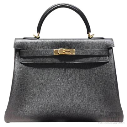 hermes kelly 32 black togo