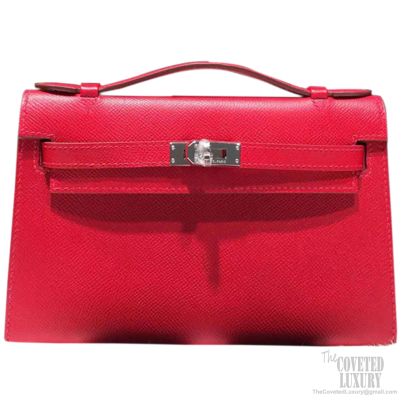 hermes kelly pochette with strap