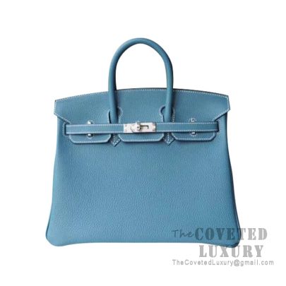 Hermes Birkin 25 Jean Togo Bag