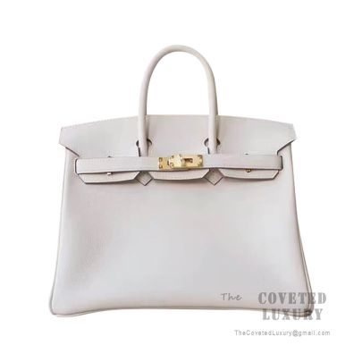 Hermes Birkin 30 Bag 8L Beton Swift GHW