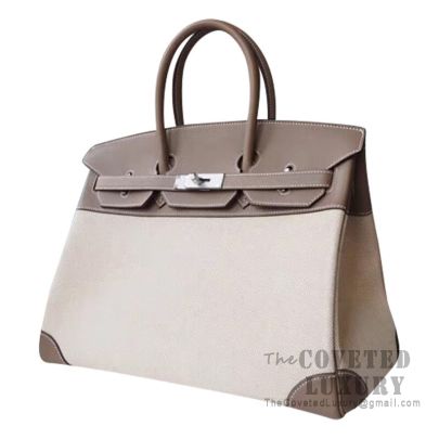 hermes etoupe canvas