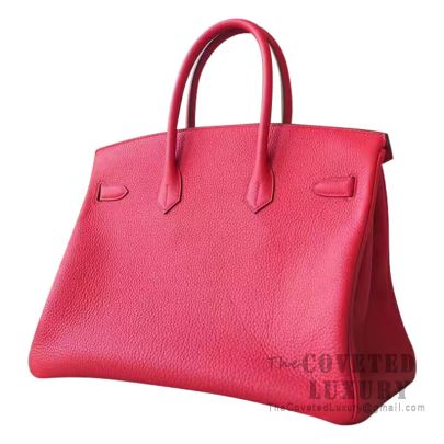 birkin 35 rouge tomate