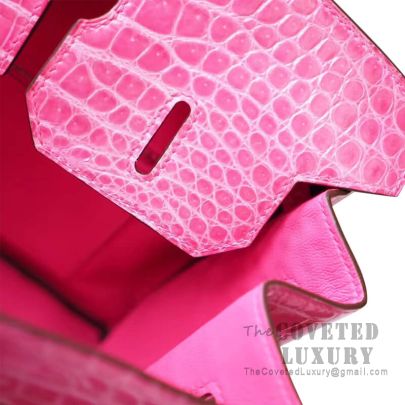 Hermès Hermes Rose Dragee Swift Birkin 35 PHW Pink ref.614188 - Joli Closet