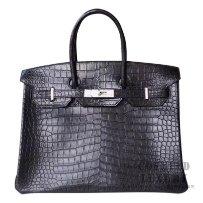 Review of Porosus Hermes 35 Crocodile Birkin Bag & Comparison with