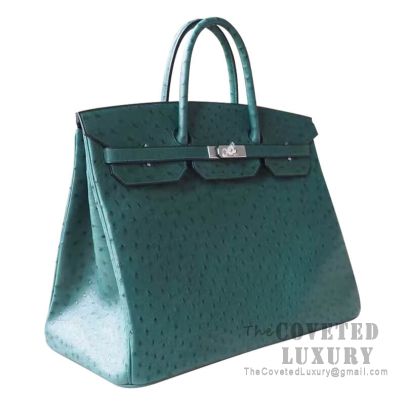 green ostrich birkin bag