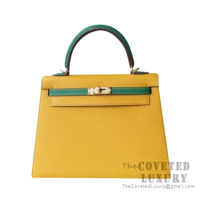Hermes kelly vert best sale vertigo