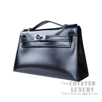 hermes black mini kelly