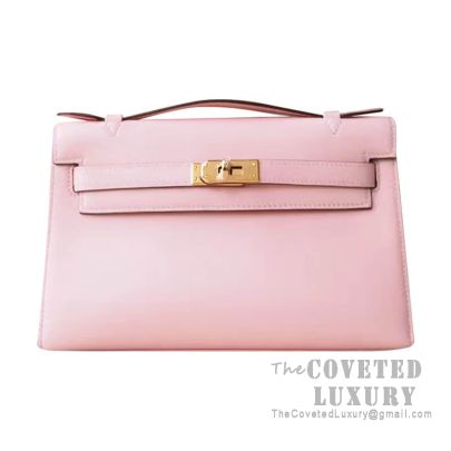 Hermes Kelly 20 Mini - Pink Ghw