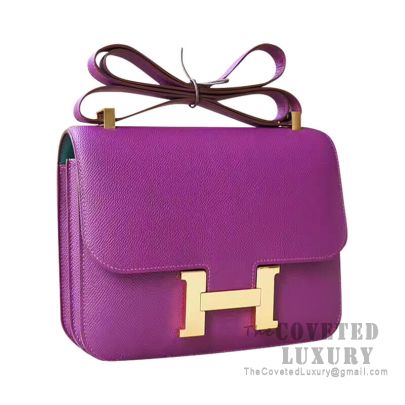 Hermes Roulis Mini Evercolor P9 Anemone