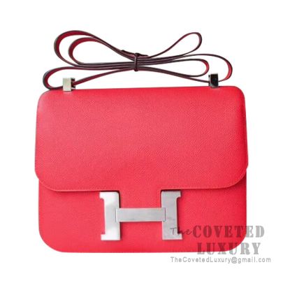 Hermes Lindy 26 Rouge Tomate GHW