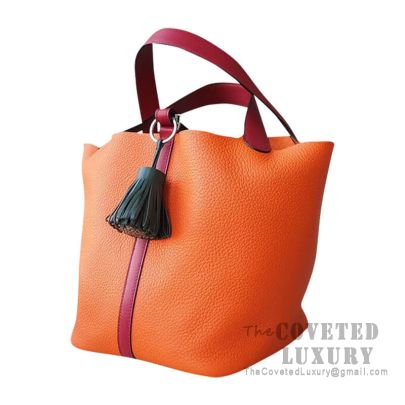 hermes picotin 18 rouge grenat