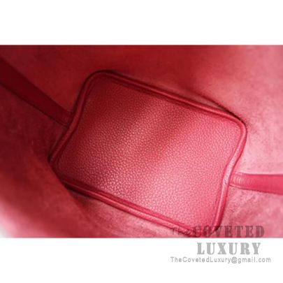 hermes picotin rouge grenat