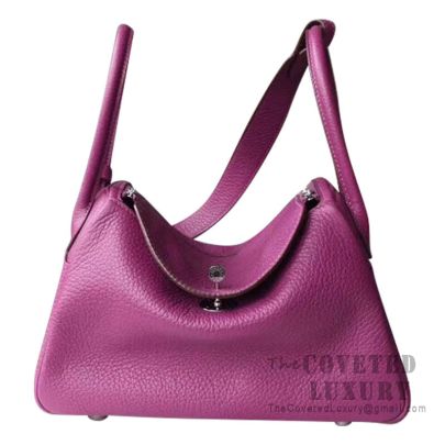 lindy hermes purple bag