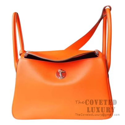 Hermes lindy orange store