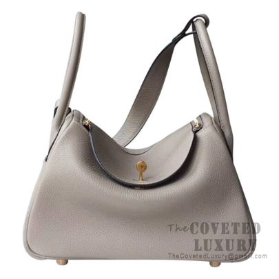 Hermes 24/24 29 Bag In Gris Asphalt Clemence Calfskin